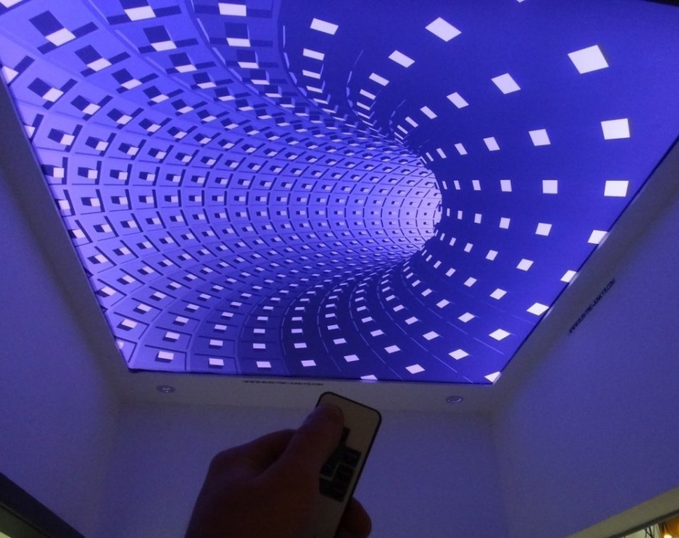 Заказать 3d натяжные потолки в г. Новомосковск